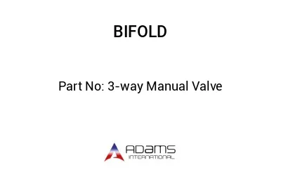 3-way Manual Valve