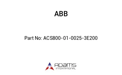 ACS800-01-0025-3E200
