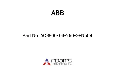 ACS800-04-260-3+N664