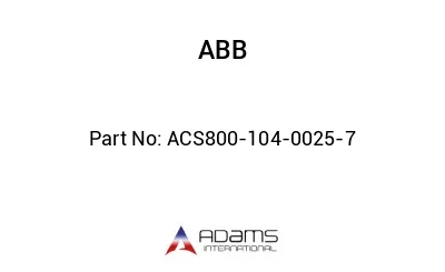 ACS800-104-0025-7