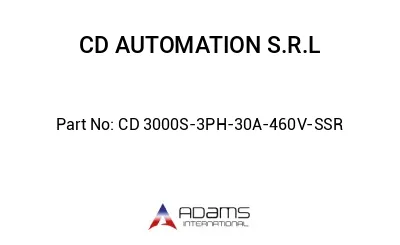 CD 3000S-3PH-30A-460V-SSR