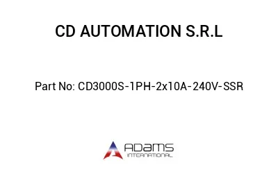 CD3000S-1PH-2x10A-240V-SSR