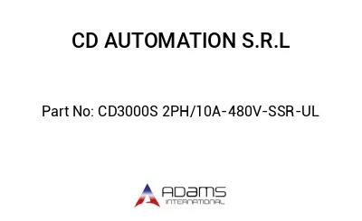 CD3000S 2PH/10A-480V-SSR-UL