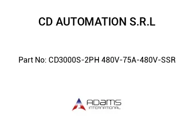 CD3000S-2PH 480V-75A-480V-SSR