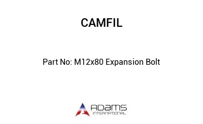 M12x80 Expansion Bolt