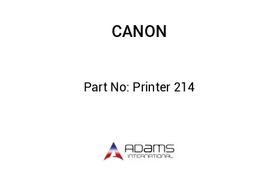 Printer 214