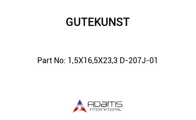 1,5X16,5X23,3 D-207J-01