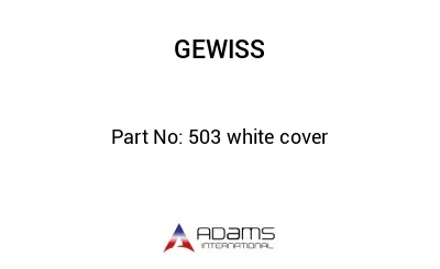 503 white cover