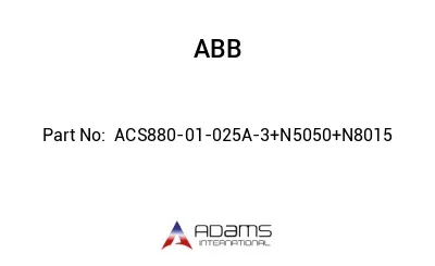  ACS880-01-025A-3+N5050+N8015