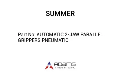 AUTOMATIC 2-JAW PARALLEL GRIPPERS PNEUMATIC