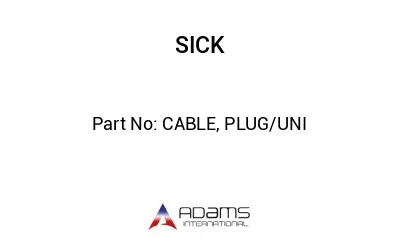 CABLE, PLUG/UNI