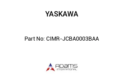 CIMR-JCBA0003BAA