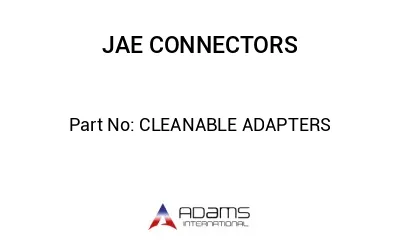 CLEANABLE ADAPTERS