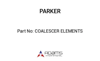 COALESCER ELEMENTS