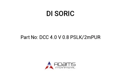 DCC 4.0 V 0.8 PSLK/2mPUR