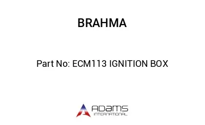 ECM113 IGNITION BOX