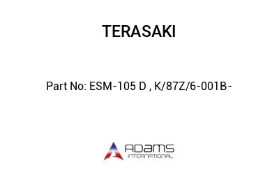 ESM-105 D , K/87Z/6-001B-