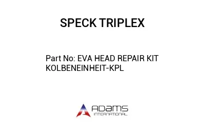 EVA HEAD REPAIR KIT KOLBENEINHEIT-KPL