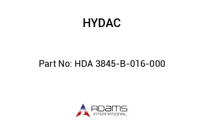 HDA 3845-B-016-000