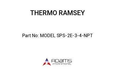 MODEL SPS-2E-3-4-NPT