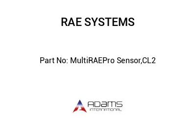 MultiRAEPro Sensor,CL2