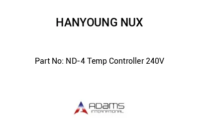 ND-4 Temp Controller 240V