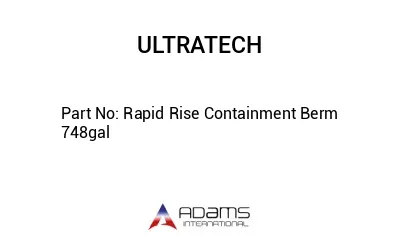 Rapid Rise Containment Berm 748gal