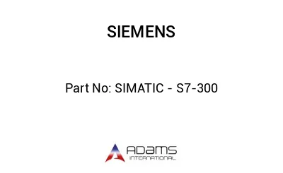 SIMATIC - S7-300