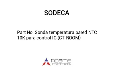 Sonda temperatura pared NTC 10K para control IC (CT-ROOM)