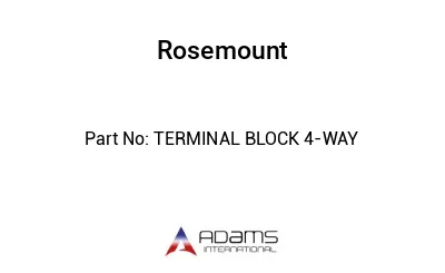 TERMINAL BLOCK 4-WAY