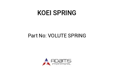 VOLUTE SPRING